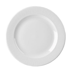 CHURCHILL BAMBOO tallerken - hvid - 12 stk.