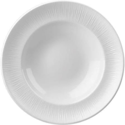 CHURCHILL BAMBOO dyb tallerken - hvid - 12 stk.