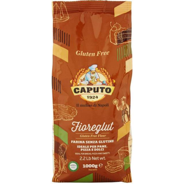 Caputo GLUTENFRI mel - 1 kg. (Bedst fr: 9/7-25)