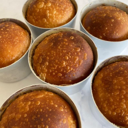 Aluminiumsform - rund bageform