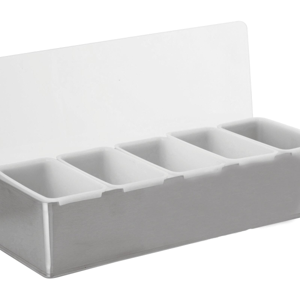 Topping station - rustfri stl