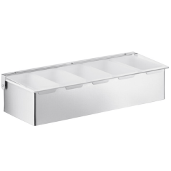 Topping station - rustfri stl