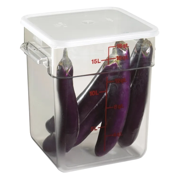 Opbevaringsbeholder med literml - inkl. lg