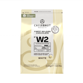 Callebaut Hvid chokolade - 2,5 kg.