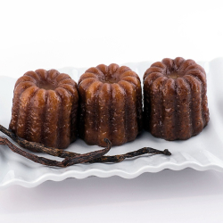 Canel bageform - kobber - 3 stk.