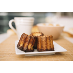 Canel bageform - kobber - 3 stk.