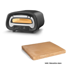 Caso PizzaChef elektrisk pizzaovn - 430�C - Inkl. GRATIS biscotto sten