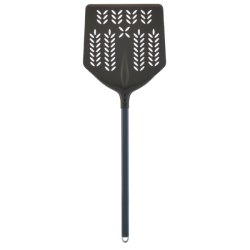 Pizzaspade, perforeret - Cerutti Inox "Tulip 60 Years Black"