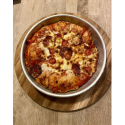 Deep pan pizzaform - hj &amp; ombukket kant