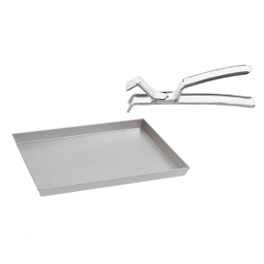 Detroit style / Deep pan pizza kit - alusteel - L