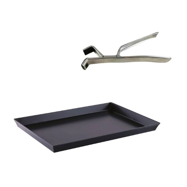 Detroit style / Deep pan pizza kit - blue iron - L