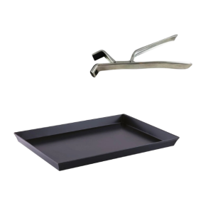 Detroit style / Deep pan pizza kit - blue iron - XL