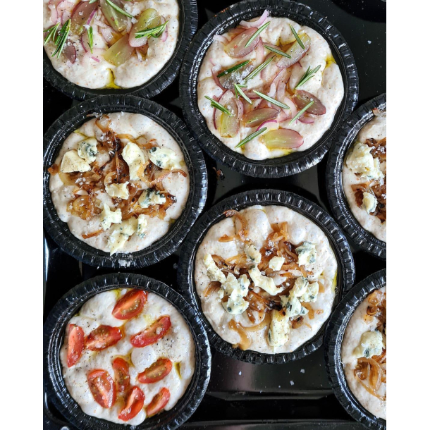 Bageform, papir - rund - 25 stk.