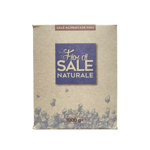 Fior di sale Italiensk havsalt - fint - 1 kg.