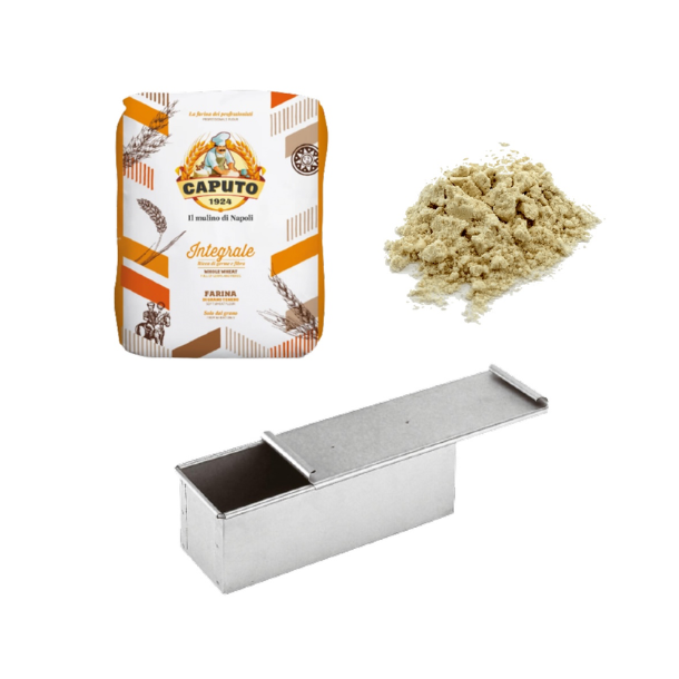 Bagepakke, fuldkorn � br�dform, Caputo Integrale &amp; dejboost