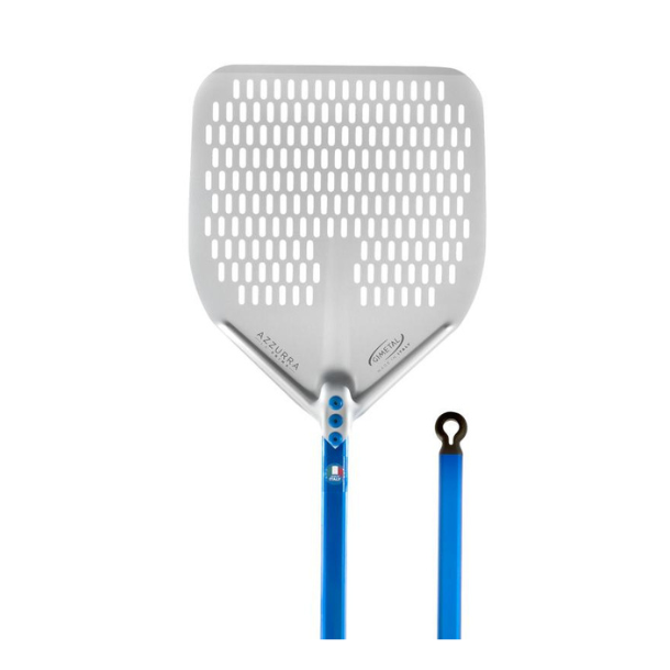 Pizzaspade, perforeret - Gi.Metal Azzurra