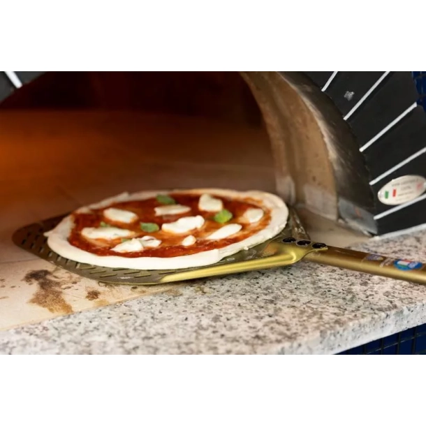 Pizzaspade, perforeret - Gi.Metal Gold