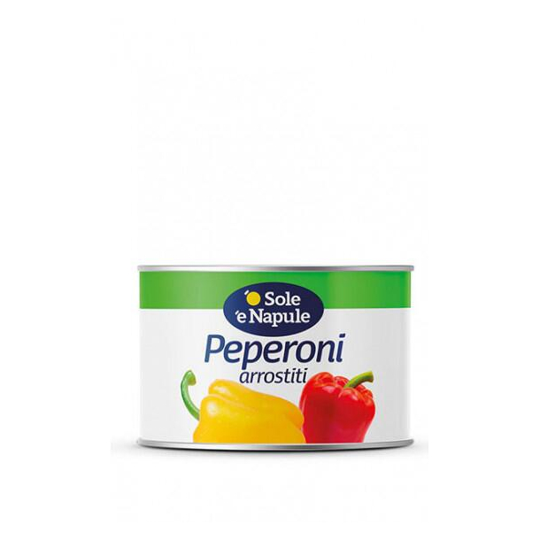 Grillede peberfrugter - 425 g. -  Sole  Napule