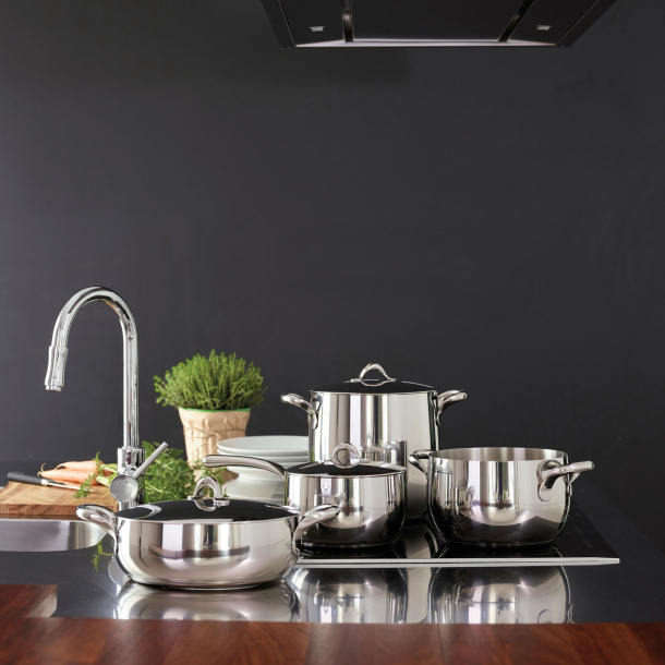 KIKKA grydest - 4 gryder + 3 lg