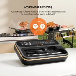 Trdls termometer - 2 flere - bluetooth &amp; wifi - INKBIRD