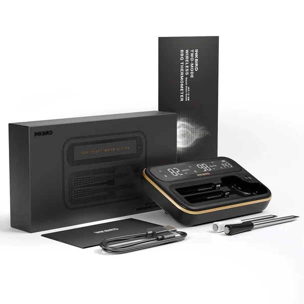 Trdls termometer - 4 flere - bluetooth &amp; wifi - INKBIRD