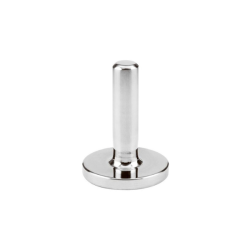 Professionel k�dhammer med glat bund - rustfri st�l - 1,5 kg.