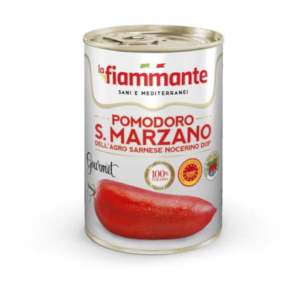 San Marzano tomater - La Fiammante - 400g.