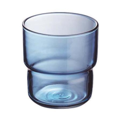 LOG BRUSH vandglas- bl - 6 stk.