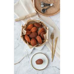 Bageform, silikone - 20 madeleines