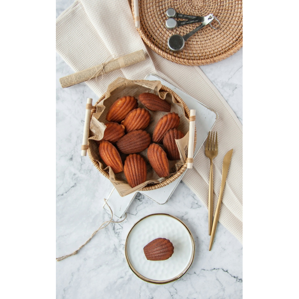 Bageform, silikone - 20 madeleines