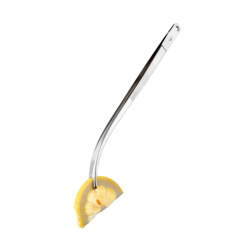 Madpincet med buet spids - rustfri st�l - 31 cm