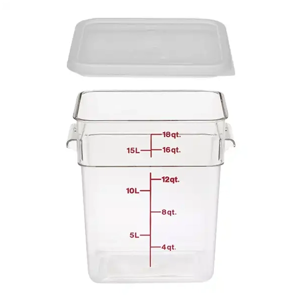 Opbevaringsbeholder med literml - inkl. lg