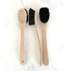 Hndlavet opvaskebrste - m. hestehr