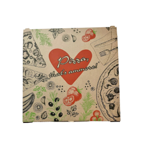 Pizzakasse med hjerte - 10 stk.