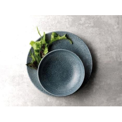 CHURCHILL RAKU tallerken - bl - 12 stk.