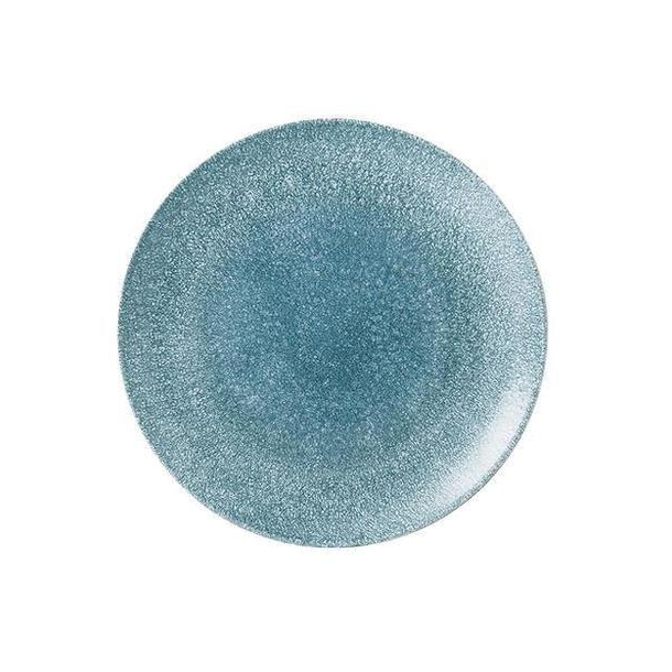 CHURCHILL RAKU tallerken - bl - 12 stk.