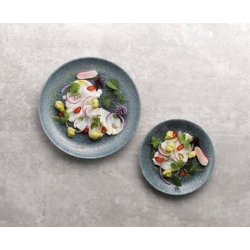 CHURCHILL RAKU tallerken - bl - 12 stk.