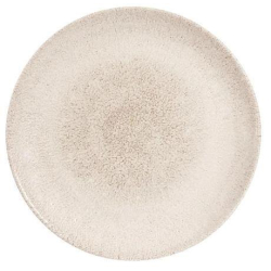 CHURCHILL RAKU tallerken - sand - 12 stk.