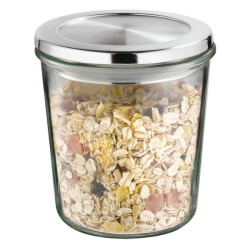 L�g til WECK glas - rustfri st�l - 10 cm