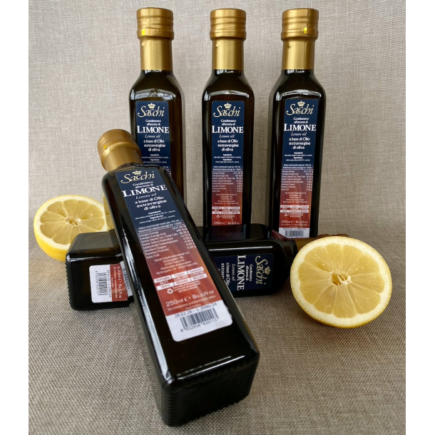 Ekstra jomfru olivenolie med CITRON aroma - Sacchi