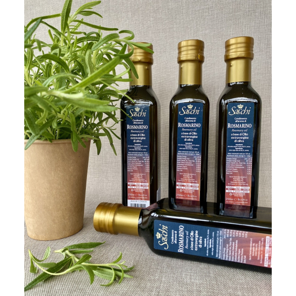 Ekstra jomfru olivenolie med ROSMARIN aroma - Sacchi