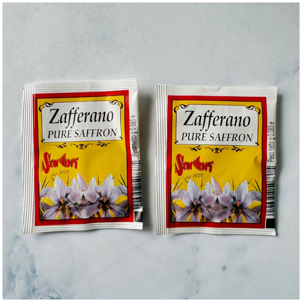 Italiensk Safran - 2 x 0,085 g.