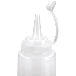 Squeeze flaske - klar - m. prop