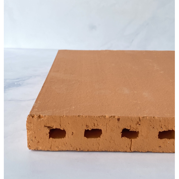 Terracotta bagesten - 30x30 cm