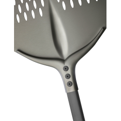 Pizzaspade, perforeret - Cerutti Inox "Tulip Black"