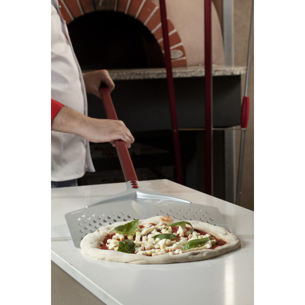 Pizzaspade, perforeret - Cerutti Inox "Tulip"