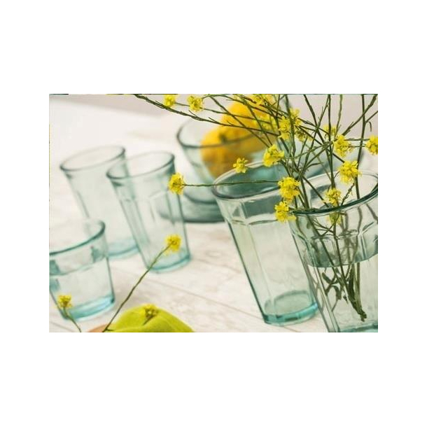 Vandglas - RECYCLE - 6 stk.