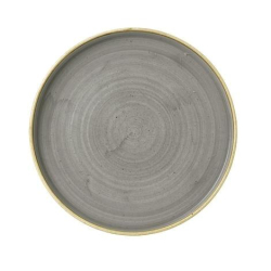 CHURCHILL Stonecast Walled tallerken - gr - 6 stk.