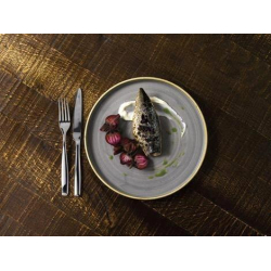 CHURCHILL Stonecast Walled tallerken - gr - 6 stk.