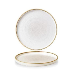 CHURCHILL Stonecast Walled tallerken - vanilje - 6 stk.